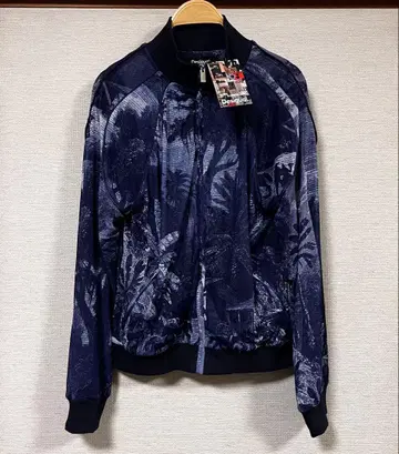 택 포함 새상품 DESIGUAL 데시구알 집업 자켓 블루종 M