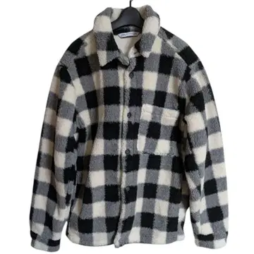 [ 새상품급 ] ZARA 자라 체크 보아 자켓 인기 디자인