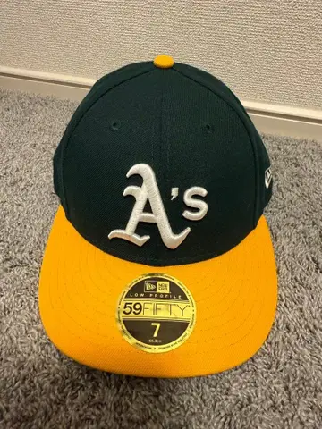 A's 59FIFTY 캡 사이즈 7