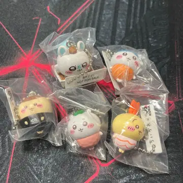 치이카와 (먼작귀) 쿠라스시 키링 5개 세트