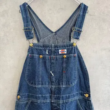 80s USA제 Dickies 디키즈 데님 오버롤 빈티지