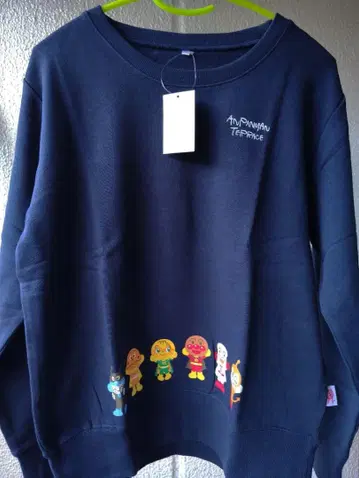 호빵맨 한정품 맨투맨 L 사이즈