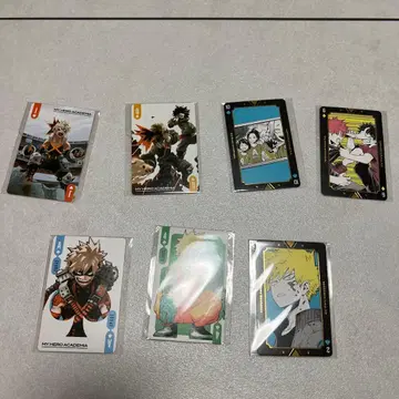 나의 히어로 아카데미아 히로아카전 카드놀이 바쿠고 카츠키 7장 세트
