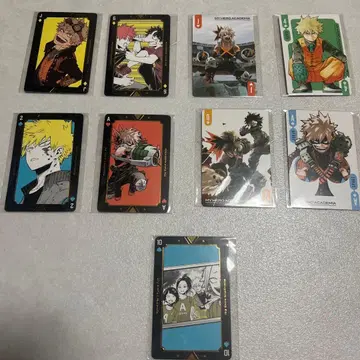 나의 히어로 아카데미아 히로아카전 카드놀이 바쿠고 카츠키 9장 세트