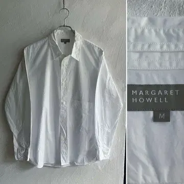 새상품급 MARGARET HOWELL 포켓 코튼 포플린 셔츠 MHL.
