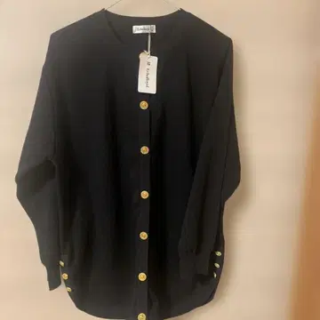 EchoRoyal 블랙 가디건 M