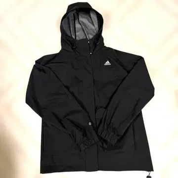 adidas 아디다스 블랙 후드 부착 자켓