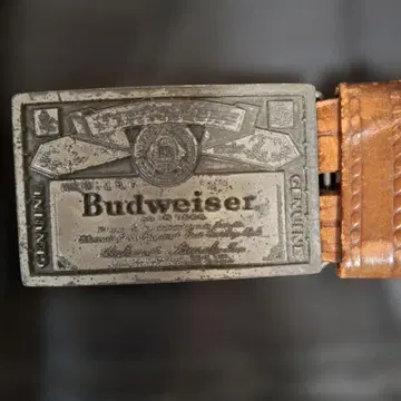 Budweiser 가죽 벨트