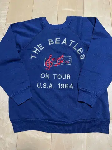 THE BEATLES ON TOUR 1964 맨투맨 구제 의류