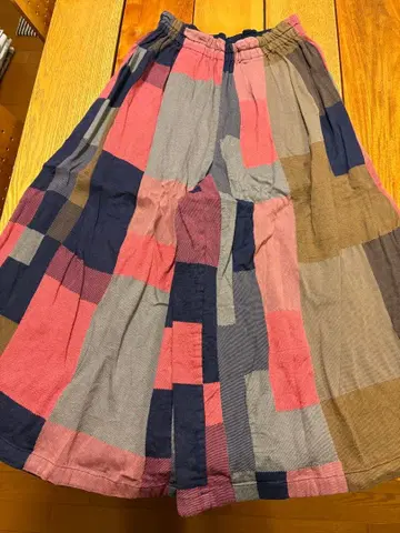 타마키 니이미 멀티 컬러 와이드 팬츠 롱