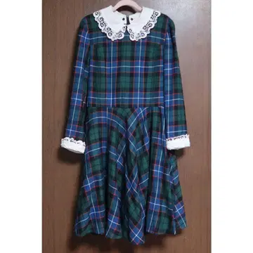 Jane Marple 타탄 체크 원피스