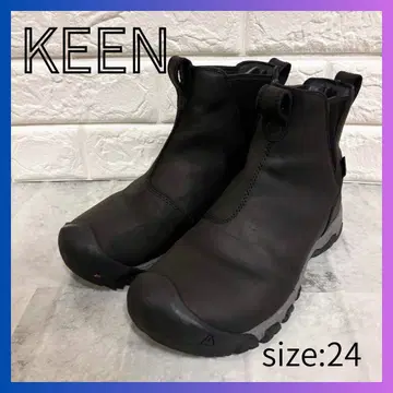 KEEN 부츠 블랙 고어텍스 24cm 레인부츠 아웃도어