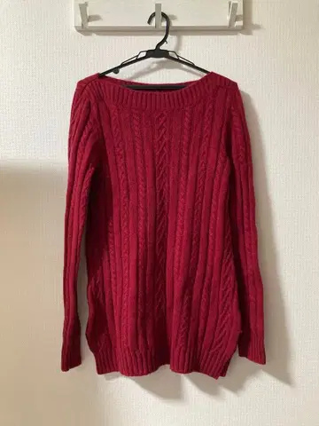 캐시미어 100% 몽골 GOBI 케이블 니트 스웨터