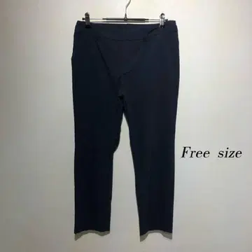 여성용 팬츠 슬랙스 블랙