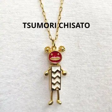 츠모리치사토 로봇 모티브 목걸이