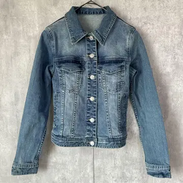 TEANY 데님 자켓 G 숏 기장 여성용 블루 M