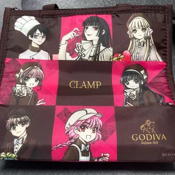 고디바 x CLAMP 보냉 백