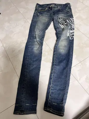HYSTERIC GLAMOUR 그래픽 데님