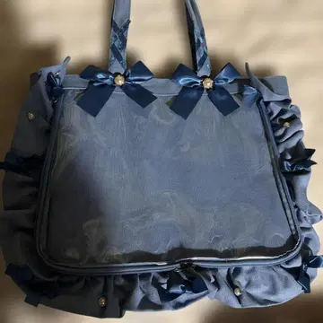 자카마트 A4 이타백 앤티크 블루 이타백 프릴