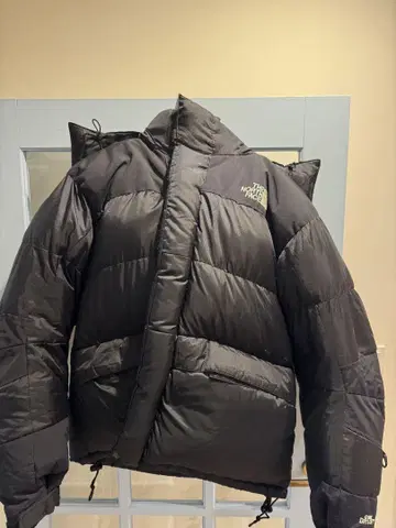 THE NORTH FACE 블랙 다운 자켓 gore