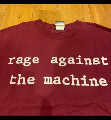 Rage Against The Machine 밴드 티셔츠 빈티지