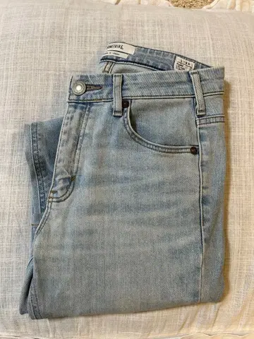 썸씽 부츠컷 청바지