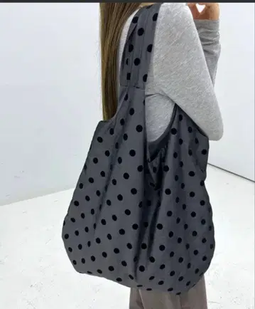 [ 발레코어 / 위시코어 ] 도트 빅 숄더백