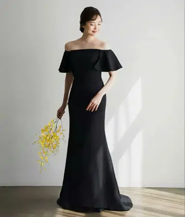 비터스위트 오프숄더 머메이드 드레스