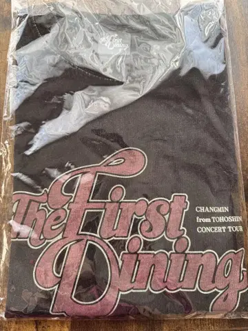 창민 솔로 콘서트 The First Dining 티셔츠 L