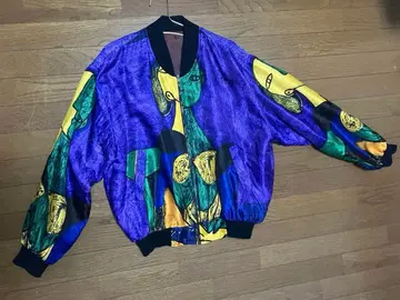 피카소 블루종 구제 의류 YKK 지퍼