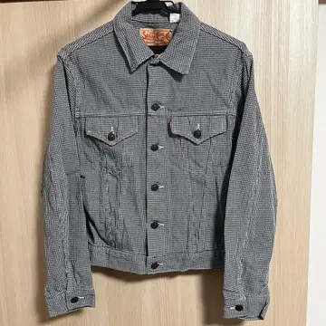 SUGAR CANE 슈가케인 하운드투스 패턴 트래커 자켓 38