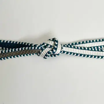 에리슈 순수 실크 허리띠 미이데라 아야타케쿄칸 일본제