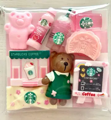 가챠 파우치 카페풍 데코레이션 부품 데코 부품 핑크 계열