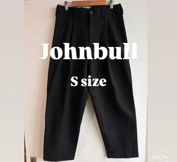 Johnbull (존불) 와이드 팬츠 블랙 S 사이즈 일본제