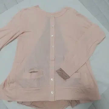 sacai 사카이 튤 가디건