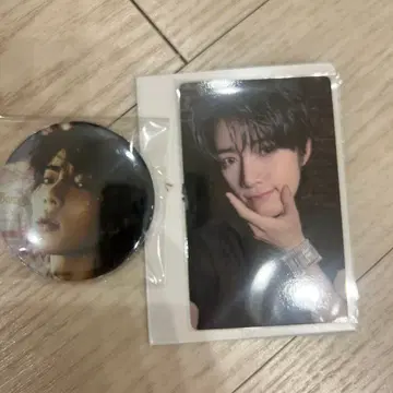 TXT BEOMGYU 라쿠텐북스 럭키 드로우 혜택 캔뱃지 2개 세트