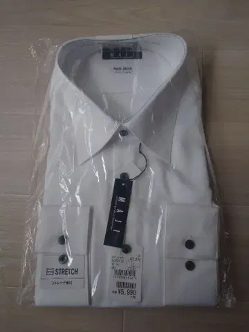 AOKI MAJI 스트레치 논아이론 와이셔츠 LL