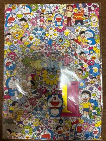 [ 즉시 구매 가능 ] THE 도라에몽전 A4 클리어 파일