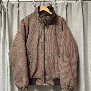 구제 의류 컬럼비아 아우터 체크 브라운 블루종