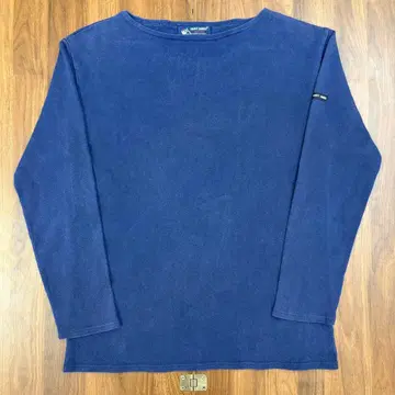 90s 세인트 제임스 무지 MARINE 네이비 saintjames