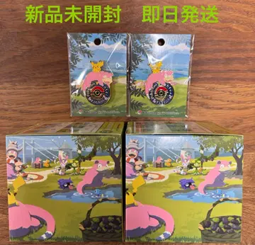 포켓몬 센터 카가와 아크릴 키링 6종 컴프 세트 한정판 로고 핀즈