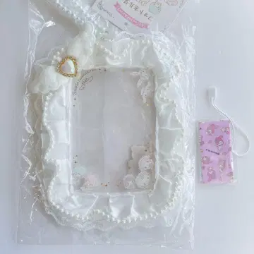 산리오 순백천사 사진 홀더 엔조이 아이돌 마이멜로디 쿠로미