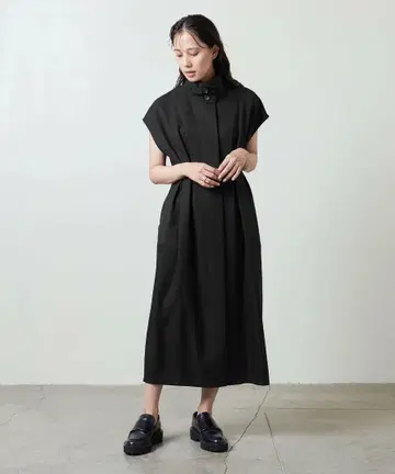 MARW UNITED ARROWS 2WAY 턱 하이넥 원피스