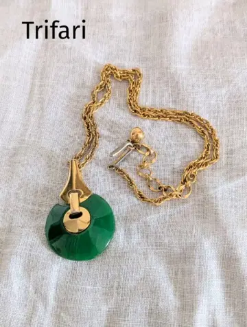 빈티지 Trifari 펜던트 목걸이