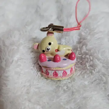 코리락쿠마 스트로베리 마스코트 컬렉션 스트랩