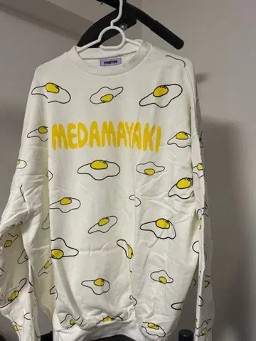 MEDAMAYAKI 눈알 맨투맨 사이즈 3 푸뉴즈