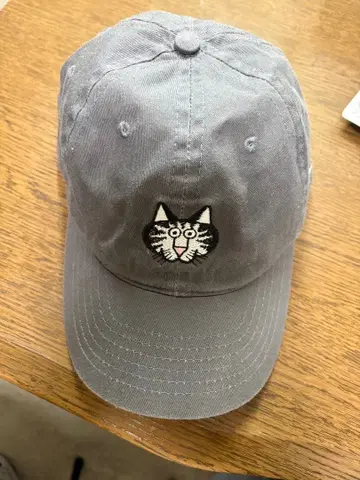 새상품! 택 포함 Crazy Shirt CAP 고양이 자수!