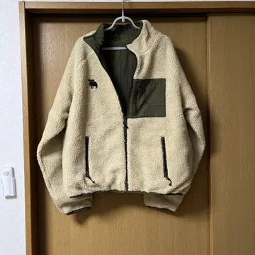 moz 리버서블 플리스 자켓