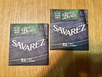 미개봉 새상품 [ SAVAREZ 사바레스 ] 어쿠스틱 기타 줄 x 2세트