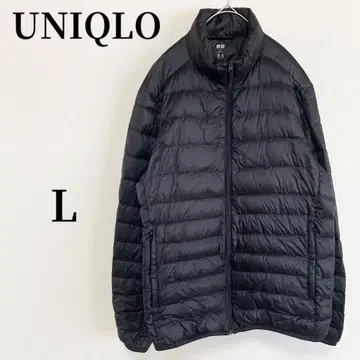 남성용 UNIQLO 유니클로 울트라 라이트 다운 블랙 가을/겨울